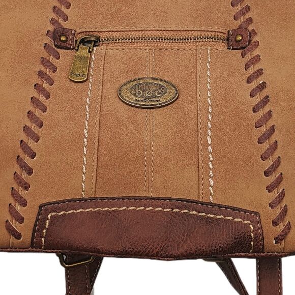 B.O.C. Born Oakley Backpack Saddle Brown Western Whipstitch Coastal Cowgirl